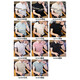 Camiseta de manga corta de la solapa de hombre Pier Cardin Cardin Middla de algodón de manga corto 2025 Summer New Style Dad Middle-Edy y Young Slim Shirt Camiseta a rayas Negro Anti-Camiseta Menores K12129 Khaki +K1717 XL