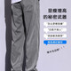 啄木鸟天丝牛仔裤男夏季薄款2025新款直筒宽松阔腿夏天冰丝裤子K 1048灰色 M _(建议95-110斤)