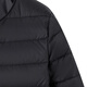 Bosideng (BOSIDENG) 25 new thin down jacket for men and women and children 5A antibacterial 90 velvet round neck inner liner warm jacket Black 8056 stocking up big 165 /84A about 155-165cm 54kg