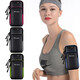 Complete wrist bag, outdoor men's and women's sports running mobile phone arm bag equipment fitness arm sleeve arm bag universal blue (not cross-body)