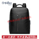 Goldlion -Rucksack Herrenkopfschicht echter Leder Mode -Rucksack großer Kapazität Schoolbag Herren Business Trip Cowhide Tasche Schwarz