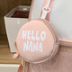Sechste Klasse Pain Bag Junior High School Schoolbag Girl 2025 Neues transparentes Süßeslastbelastungsreduzierung großer Kapazitätsrucksack rosa Einzelbeutel ohne Anhänger