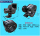德东（DEDONG）风机DE12590W多翼式离心风机换气冷却散热风机单三相30W/45W 产品分左右旋请备注