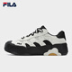Fila Yang Mi mismo zapatos de paquete de huevo Fila Women's Shoes 2025 Summer New Board Zapatos zapatos casuales de zapatillas de soldadura gruesa Leche White/Black-GB 37.5