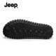 Jeep Jeep Slippers for men in autumn new style breathable soft sole wear casual sandals outdoor non-slip Roman beach shoes men brown [standard sneaker size] 39