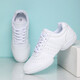Pauline PeseryPaulinePesery Competitive Aerobics Shoes Children's Soft Soled Cheerleading Training Shoes Competitive Aerobics Shoes 610 White 31 31