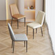 Visa Genji Wooden New Dining Table and Chair Feeling Home Dining Chair Modern Simple Dining Table Stool Hotel Restaurant Commercial Rest Crown Chair *4 Pallets Y1047#