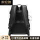 Oulunchi (Oulunchi) [2025 neuer Stil] Rucksack für Männer Cowhide Backpack Geschenk Casual Travel Bag Mode Computer School Bag Geschenk Schwarz [kann Platz für 15,6-Zoll-Computer] 31*12*44 cm