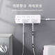 桌面理线器手机充电线数据线整理神器桌面免打孔收纳走线卡子粘贴固定卡扣 黑色正方形【9个】吸塑包装