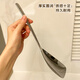 GEEGO long-handled serving spoon 304 stainless steel spoon serving soup spoon household spoon large rice spoon thickened 304 steel serving spoon 1 (lengthened and widened)