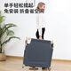 Shuangxinda Folding Bed, Recliner, Single Bed, Office Nap, Lunch Break Bed, Accompanying Bed, Camping Bed, 68cm Wide with Pad B-16