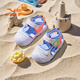 ANTA Children's Sandals 2025 Summer New Men's and Women's Baby Shoes Baby Breathable Toe Sandals Octopus Beach Shoes Women's Anta White/Fluorescent Orange Red-5 20/12cm