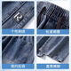Egmo Jeans Men's Summer Thin Style 2025 Nouveau homme à jambes droites lâches Loose Loose Loos
