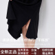 纳维凯尔（Navigare）意大利小帆船新款吊带连衣裙女士休闲修身裙子速干小黑裙 0979暗夜黑 S