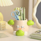 Qile birthday gift for women without anxiety Pen holder Teacher's Day souvenir desk decoration for school season workstation decoration (keep it easy)