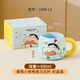 Crayon Shin-chan Big Belly Mug Girls Good-looking Gift Coffee Cup Ceramic Water Cup Drinking Cup Office Couple Mug Crayon Shin-chan Mug Color Box-Blue