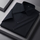 Lilang Shirt à manches courtes 2025 Summer Mulberry Silk Youth Business Cound Casual Cololie Couleur anti-chaleur Hought Men White M 38