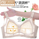 莫代尔新品文胸大胸显小薄款缩胸全罩杯女聚拢收副乳防下垂大码内衣 灰色 浅咖色 80E