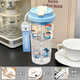 Chengliu niedlich Xiaoxin Summer Water Cup Plastik Anti -Fall -Tasse Großkapazität Spezialer Wasserkocher -Kessel hohe Aussehen transparent weiß - Lilie des Valley PC Water Cup - HST3879 Xiaoxin + Matching