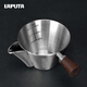 Lerton LAPUTA coffee espresso cup espresso cup super extraction cup stainless steel 304 filter grease measuring cup walnut handle oil filter cup - original color