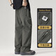 Fichier taiping site officiel drapeau du site officiel du site officiel Feile Peile Summer Nouveau pantalon de travail droit des hommes Breffable Line grande taille Z9857 Military Green Fn M _ [80-100jin [Jin est égal à 0,5 kg]]]