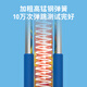 卡地锐文（CADRUN）跳跳杆儿童弹跳训练器小孩跳跳蹦弹跳杆青蛙跳学生蹦蹦跳娃娃跳高 蓝色小号+护具+头盔[适合30-60斤