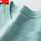 Pier Cardin 2025 Neues Frühlings- und Herbst-Sommer-Baumwoll 70-Viertel-Hülsen-T-Shirt für Frauen mit mittlerer Altem in der Mitte, modisch altersreduzierendes T-Shirt Top W6172 ICE Blue mittelgroß