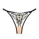New sexy underwear French lady embroidered sexy underwear women's delicate mesh cotton crotch hollow thong white one size fits 80-150Jin Jin equals 0.5 kg