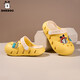 Babudou Children's Crocs 2025 Summer New Style Sandals for Boys and Girls, Comfortable Soft Sole Non-Slip Children's Sandals HBL8016/Yellow 17 cm inner length/Suitable for 5 years old