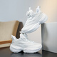 Ruiqu (Ruiqu) Nationaler Trend Co-Branded White Schuhe für Jungen Sommer neue Laufschuhe Weiß (Single Net Hollow) A15246 33 Innere Länge 21 cm