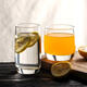 Il Jiangong Glass Transparent Milk Petit-déjeuner Breakfast Impice Ménage résistant à la chaleur Chaussure Brewing Cup Fruit Juice Brink Boîte Bière Tasse 13791 TRANSPARET 200ML-1 PACK