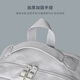 COW backpack men's junior high school and high school college student bag large capacity backpack lightweight computer bag casual bag moonlight gray