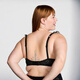 Victoria's Secret PINK Ruffled Strap Thin Paddy Bra Underwear Women's Summer 6CUK Black 65B 30B