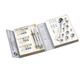 Japan Fukuoka original screwdriver sleeve ratchet wrench combination set screw inner and outer hexagon batch tool FO-9215 precision telecommunication comprehensive set