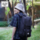 Herschel Canada Hexing Ecopro große Kapazitätsreisen im Freien im Freien im Freien im Outdoor-Computertaschen Rucksack Deep Forest Green_Laudy Gray-Brown_Classic Black (La_pro) 28 Liter