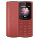 Nokia New 105 4G TA-1389 Phone mobile sans appareil photo et sans carte mémoire accessoires créatifs rouges