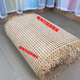 Rattan weaving material natural handmade hexagonal octagonal eye-shaped ceiling veneer decoration rattan mat furniture screen weaving network on the yellow 14 inches 0 point 35 meters wide per meter