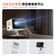 Lecoo Lenovo LK213 Gimbal Projector Home Smart High Definition Projector Schlafzimmer Mobiltelefon Projektion TV (Electric Focus AI Intelligent Sprachsteuerung Heimkino)