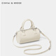 Официальный сайт Cinvaikrose Small C/K Bag Women's Women's Sag 2025 Новая ручная сумка для боулинга большая емкость Crossbody Baging Женская сумка Beige White