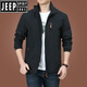 JEEP SPIRIT charge jacket men spring and autumn men outdoor American windproof waterproof windbreaker men men autumn sports jacket khaki 9898 plus velvet model M