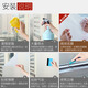 Fuju frosted glass privacy film bathroom door window glass film paper light-transmitting and opaque 60*150cm blinds