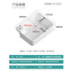 OUBBJIE (OUBBJIE) COMPTOP BASIN SAGLE BASIN PIST ROND BOL PALON Square Basin de lavabo en céramique bassin Balcon Balcon Lavage Basin 4937 (490 * 375 * 140) Basin + Douleur en céramique + Fauceau chaud et froid en rotation blanche chaude et froide