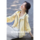 
Shangdubila contrast drawstring hooded sunshade thin coat for women in summer long-sleeved loose slim top commuter jacket