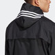阿迪达斯 （adidas）外套男装 25夏季新款运动服跑步健身训练透气休闲连帽夹克上衣 梭织外套/黑色/紧口袖口 晒图返1 S
