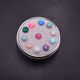 Opal Ring Opal Round Flat Bottom Smooth Semi-circular Face Loose Stone 5mm (op06)
