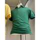 Tommy Hilfiger El polo de manga corta de algodón bordado bordado de Tommy Hilfiger 78E9892-462 Hidden Blue 78Ja598-420 L Bust 55
