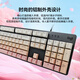 罗技（Logitech）K845机械键盘游戏电竞有线键盘电脑办公键盘个性定制键帽版送男生女友礼物 K845彼岸樱渐变版 青轴