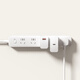 
Xiaomi Xiaomi intelligent wiring board 5-position general control Multi-function plug-in socket Multi-porous wire drag board Household plug-in terminal board Xiaomi wiring board 5-position general control
