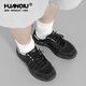 
Global black sneakers men's 2025 summer new outdoor non-slip hiking shoes ugly cute big-head casual dad shoes black 42