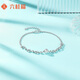 Liuguifu Jewelry PT950 platinum bracelet Liuguang platinum fashion bracelet for women PT0400046 4.15g